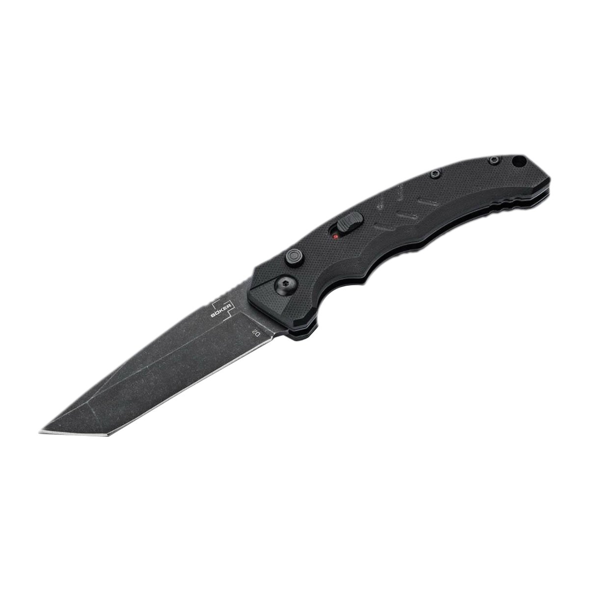 Boker Plus Intention II Tanto Auto/Folding Knife Tanto, Brown - Boker Usa