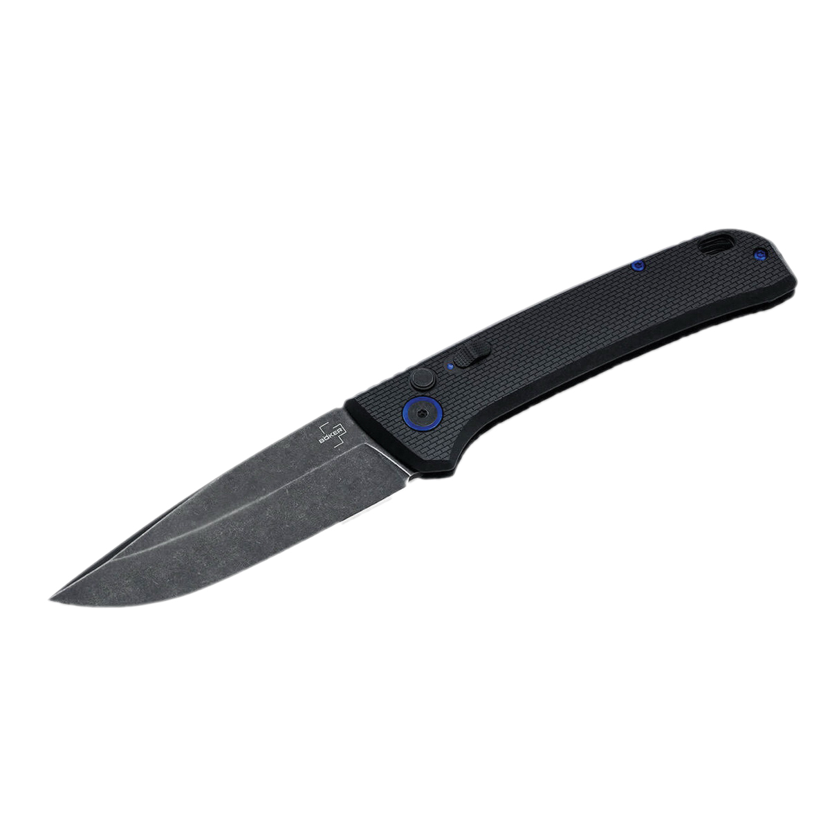 Boker Plus FRND Auto/Folding Knife Drop Point, Black - Boker Usa