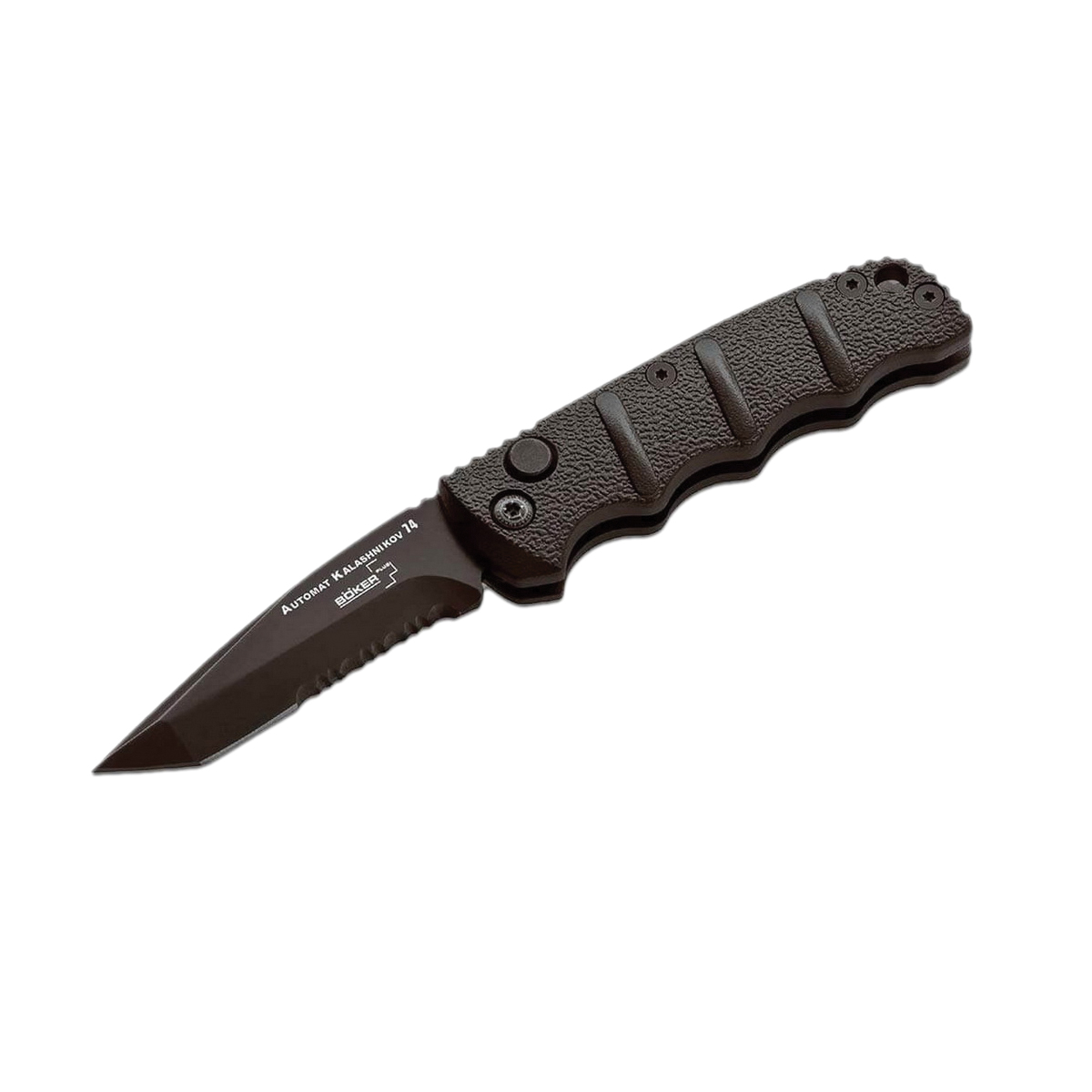 Boker Plus KALS Mini Auto/Folding Knife Tanto, Black - Boker Usa