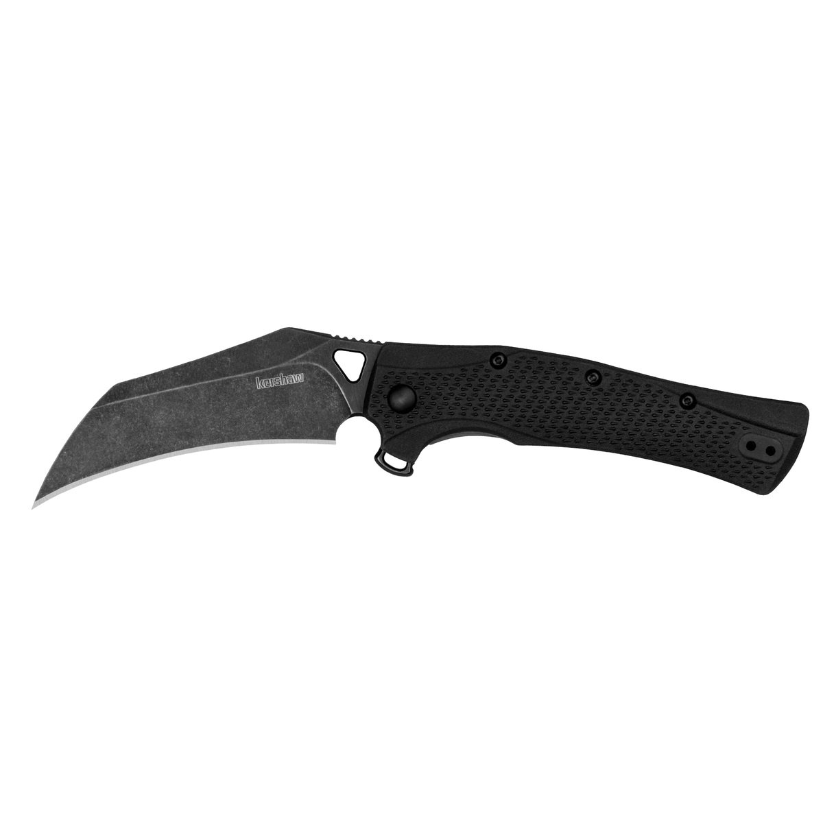 Kershaw Dawnstar Folding Knife Hawkbill, Black - Kershaw