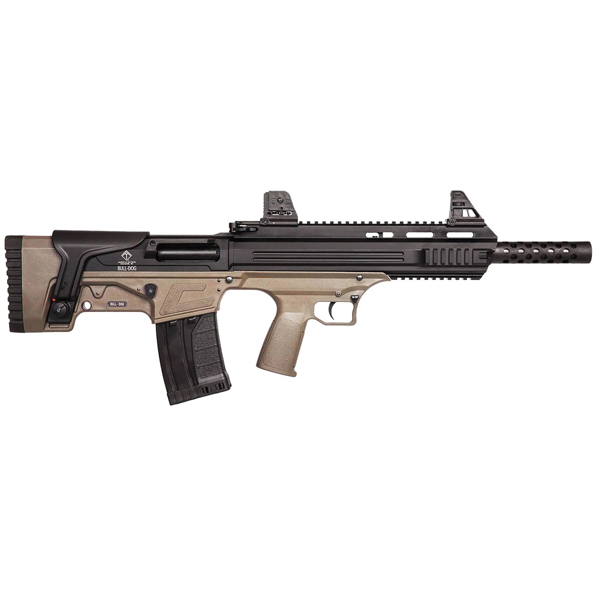 American Tactical Bulldog .410 Gauge Bullpup 18.50" Semi-Auto , Tan - American Tactical
