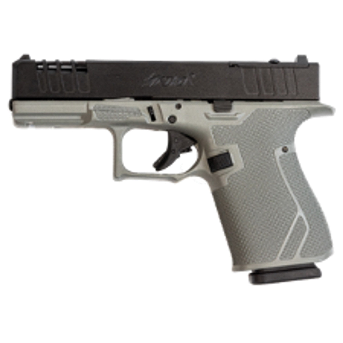 Great Lakes 9mm 4" 15rds, Bull Shark Gray - Great Lakes