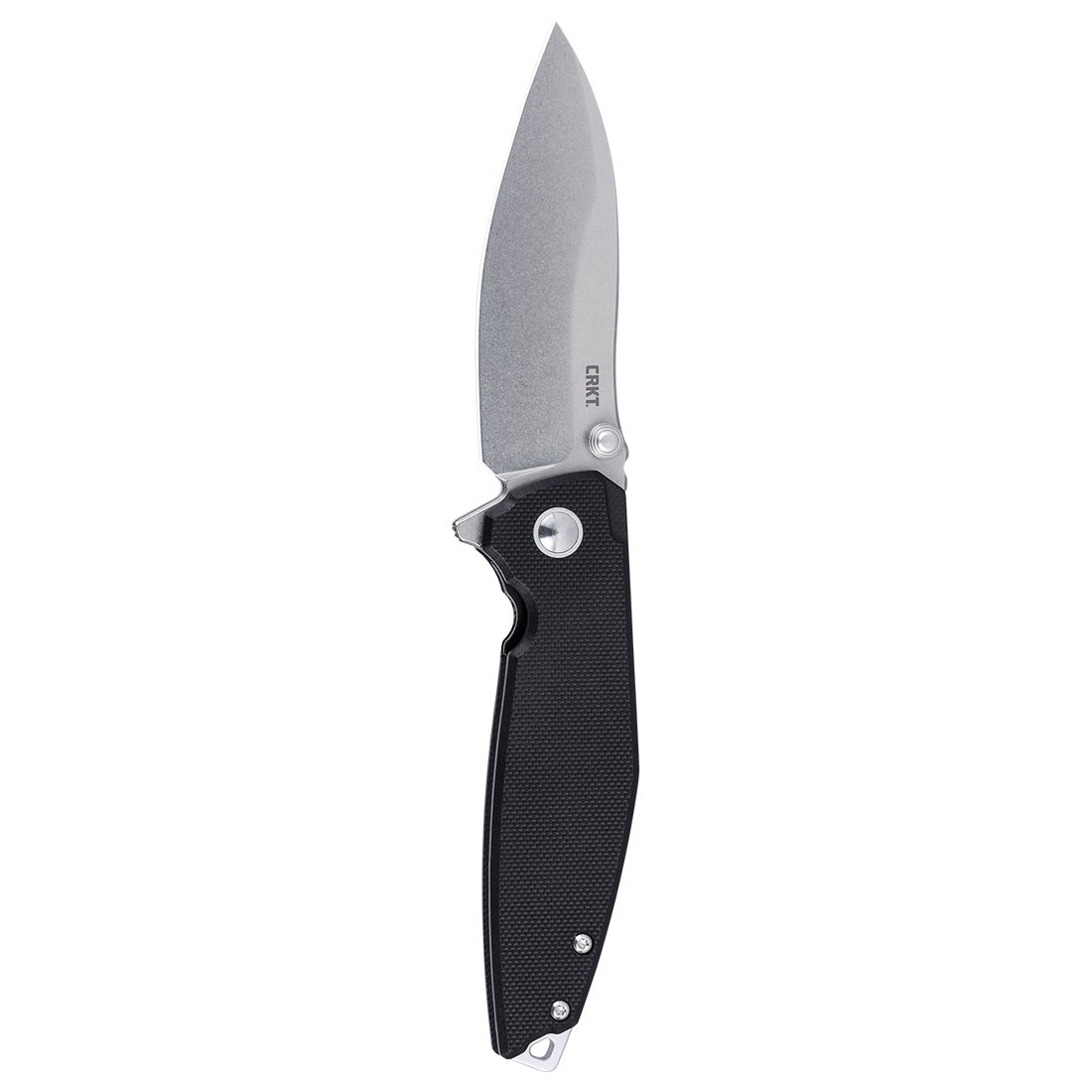 CRKT Ibis Liner Lock Folding Knife Drop Point, Black - Crkt