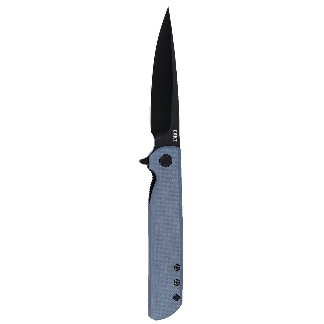 CRKT LCK + Liner Lock Folding Knife Drop Point, Gray - Crkt