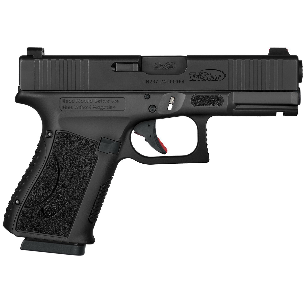 TriStar APOC 9mm 4" 15rds, Black - Tristar Sporting Arms