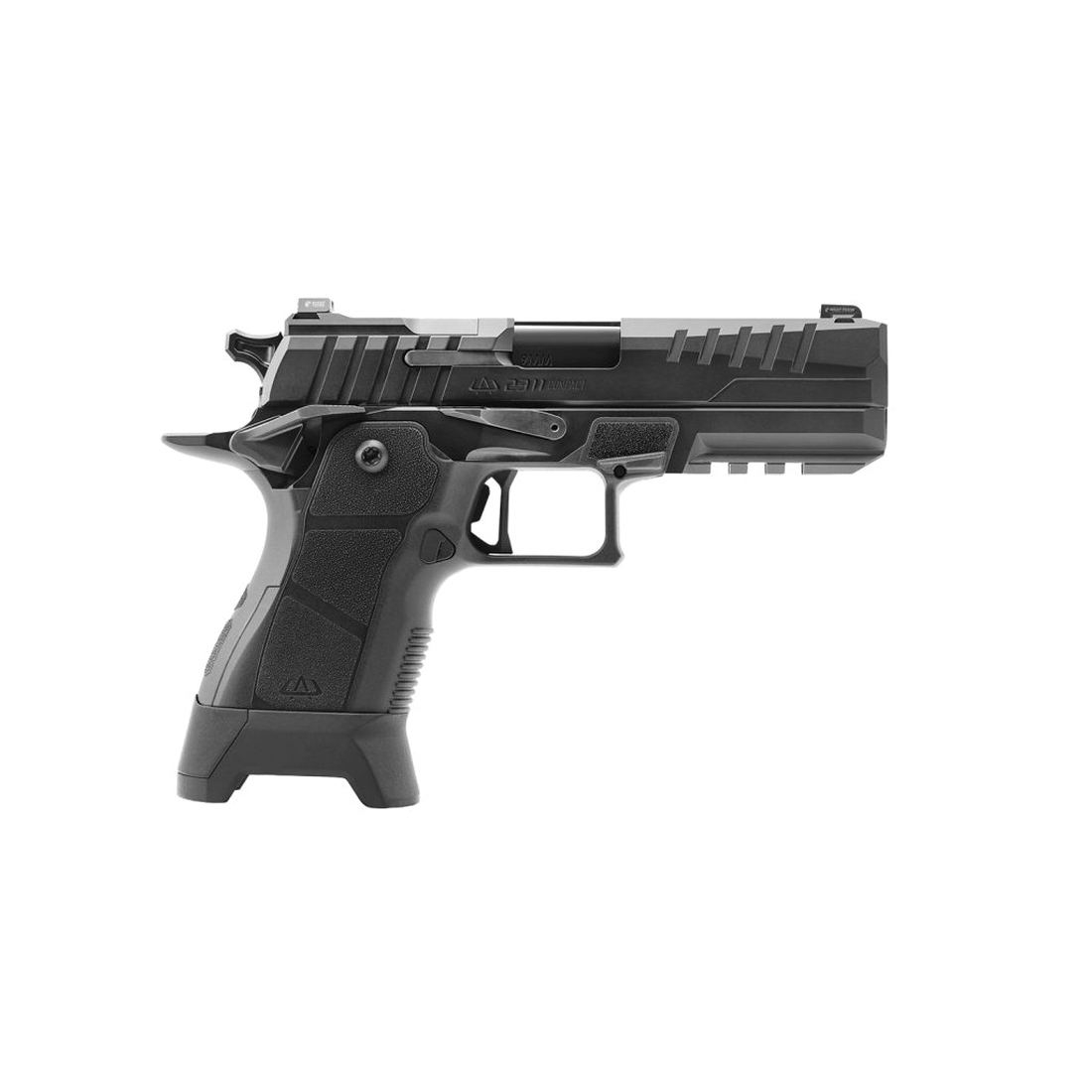OA Defense OA 2311 Compact Plus 9mm 4.25" 17rds, Black - Oa Defense