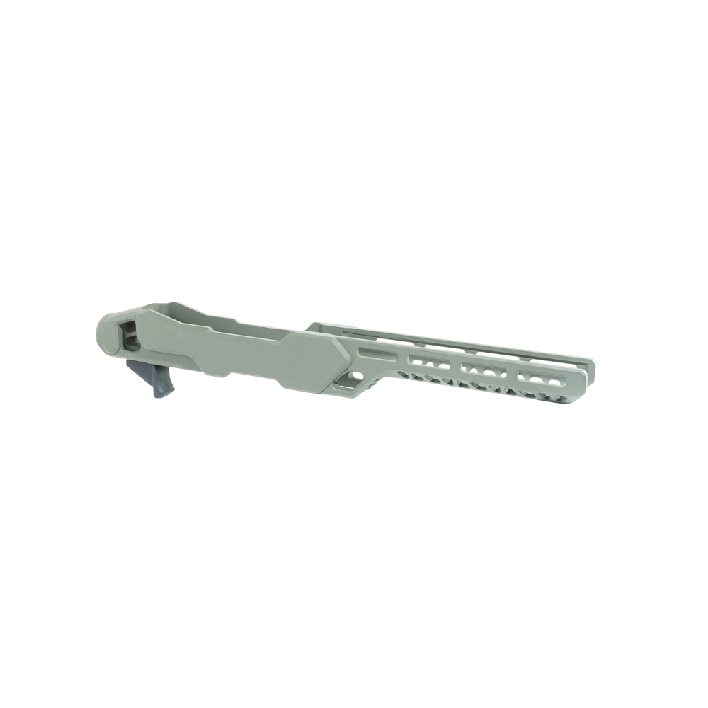 Timber Creek Enforcer Skeletonized Rifle Chassis Fits Ruger 10/22, OD Green - Timber Creek