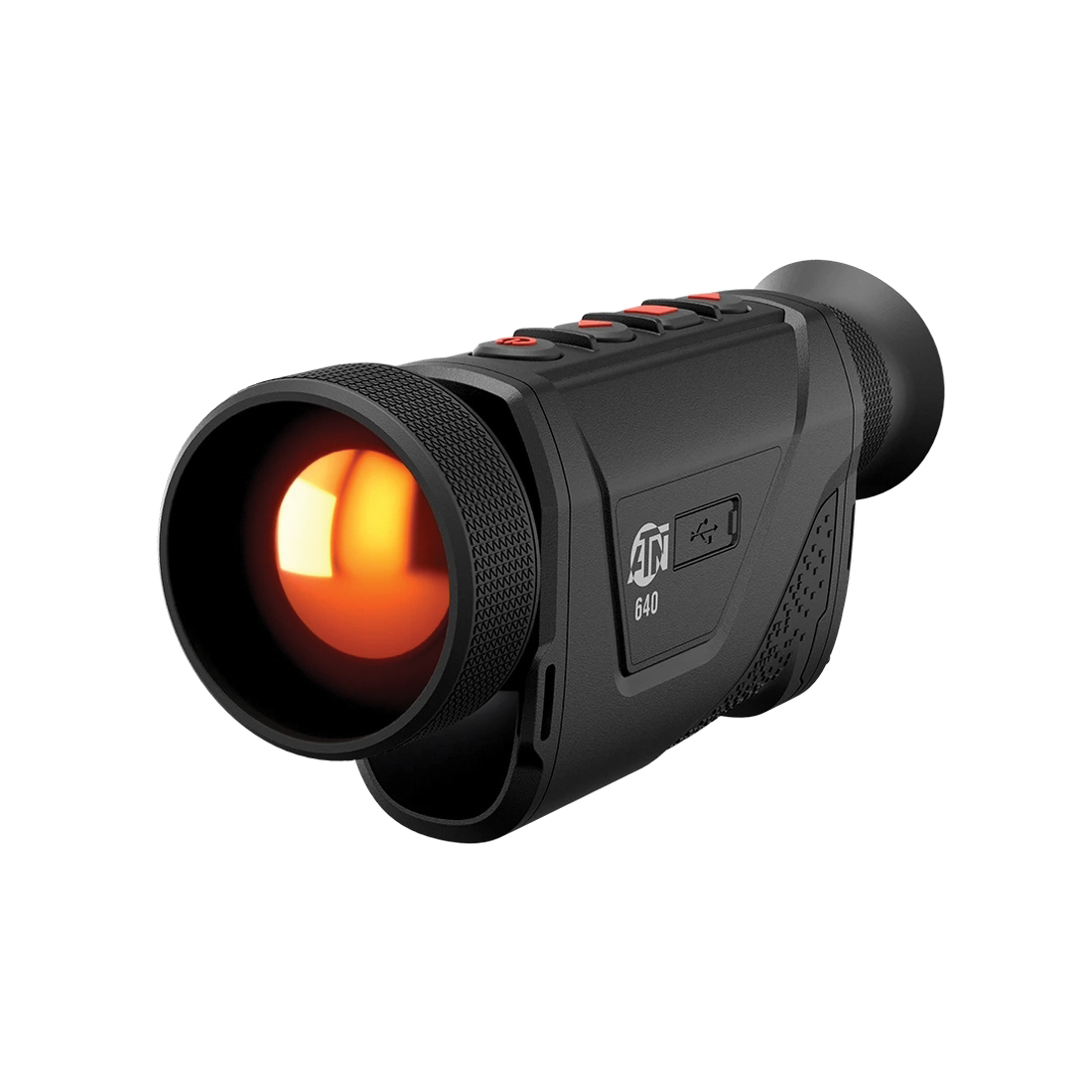 ATN BlazeHunter 650 LRF Thermal Monocular w/Built-In Laser Rangefinder 3.5-28x50mm - Atn