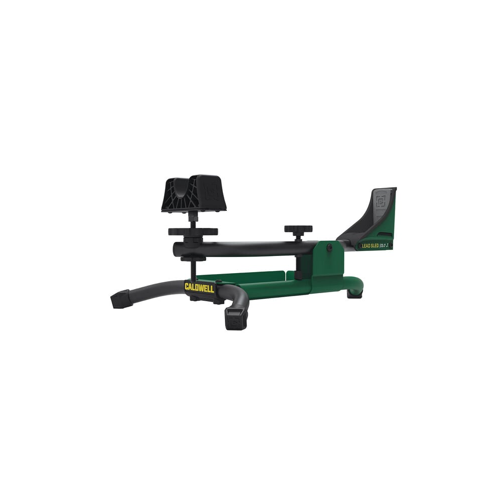 Caldwell Lead Sled Solo 2 Shooting Rest, Black/Green - Caldwell