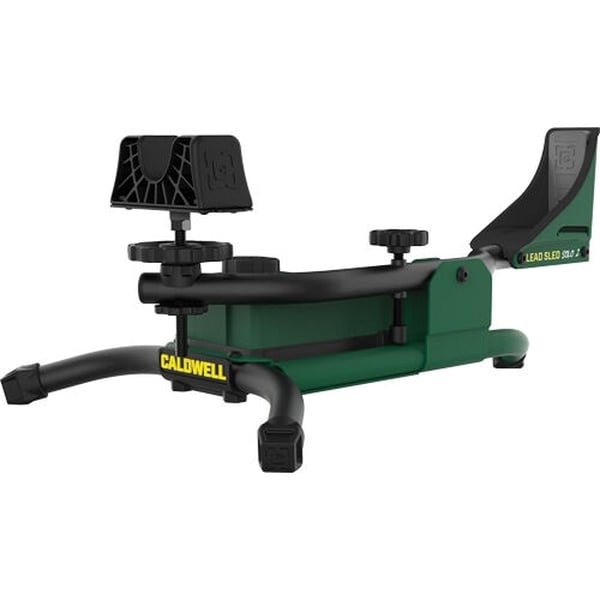 Caldwell Lead Sled Solo 2 26" x 18" 1.6 gal Shooting Rest w/Weight Reservoir, Green - Caldwell