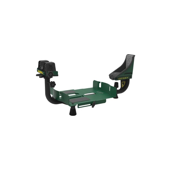 Caldwell Lead Sled 4 Shooting Rest, Black/Green - Caldwell