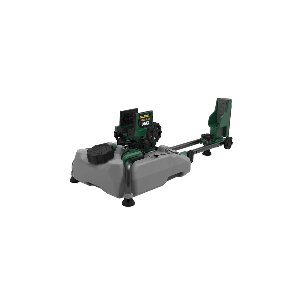 Caldwell Lead Sled Max Shooting Rest, Black/Green - Caldwell