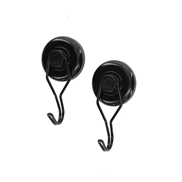 Lockdown 20 lb Magnetic Hook, Black - Lockdown