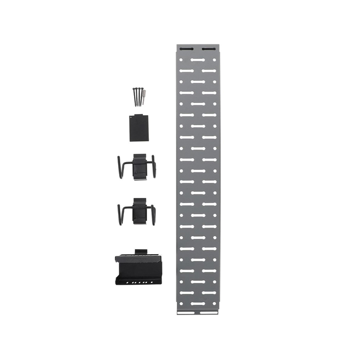 Lockdown Securewall Handgun Kit, Black/Silver - Lockdown