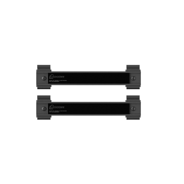 Lockdown Securewall 8" Magnetic Tool Hanger, Black - Lockdown