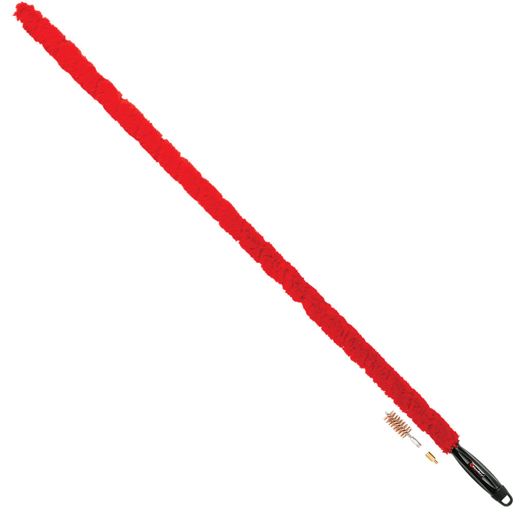 KleenBore Claymate 12 Gauge/16 Gauge #10-32 x 5/16-27 38" Shotgun Cleaning Tool, Red - Kleenbore