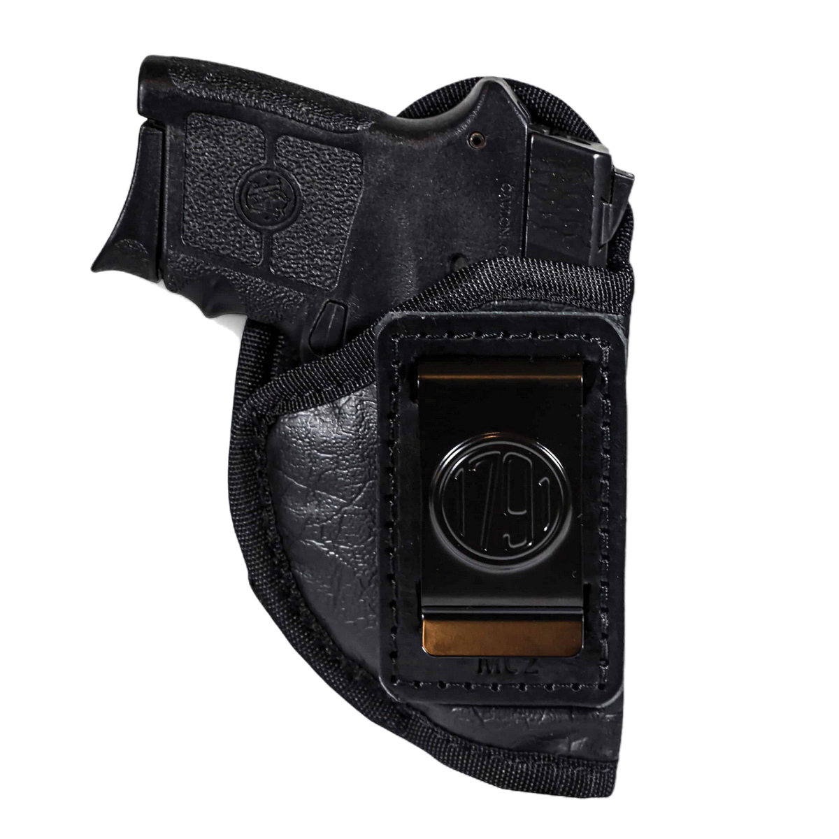1791 Gunleather EcoCarry CZ P01/P07/P10 IWB Holster Right Leather, Black - 1791 Gunleather