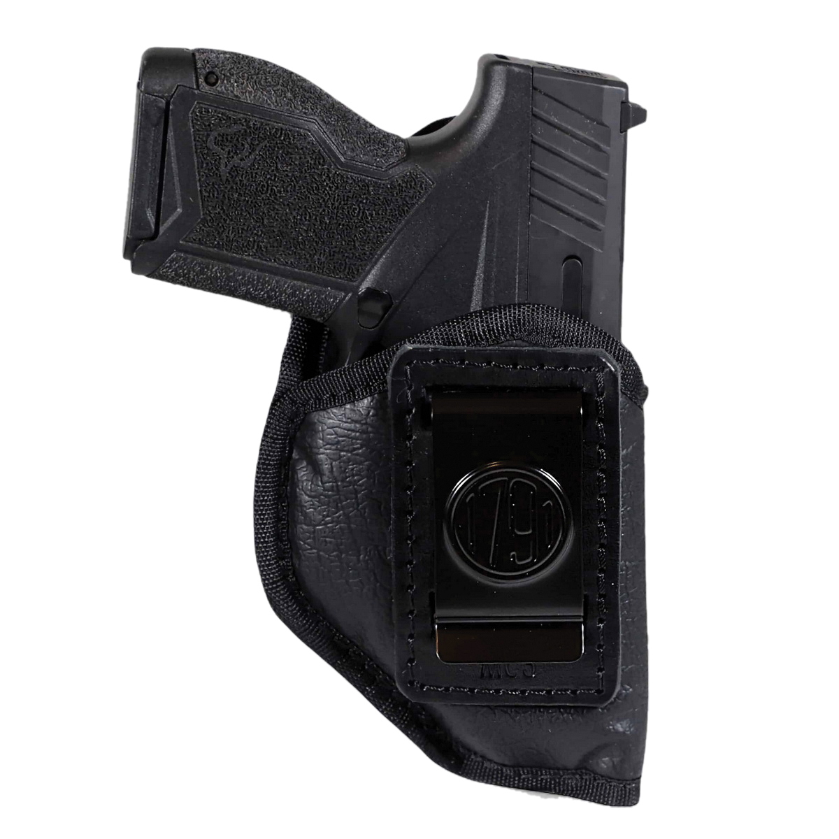 1791 Gunleather EcoCarry Canik TP9SF IWB Holster Right Leather, Black - 1791 Gunleather