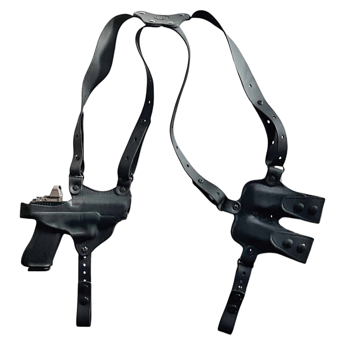 1791 Gunleather Nakatomi Special Glock G17 Shoulder Holster Right Steerhide Leather, Classic Brown - 1791 Gunleather