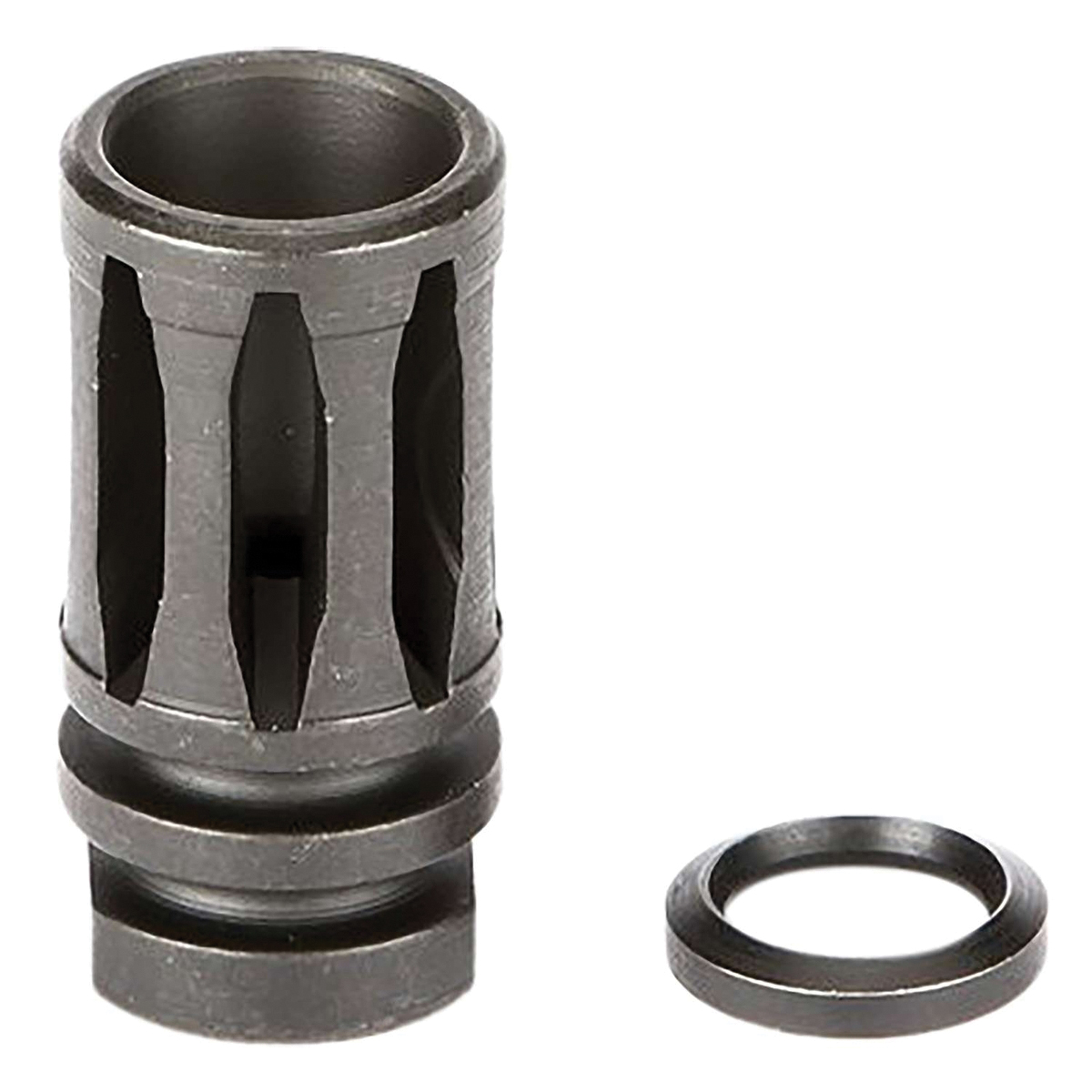 Faxon Firearms A2 Flash Hider w/Crush Washer 5/8-24, Black - Faxon Firearms