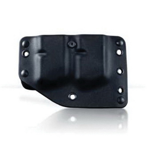 Phalanx Defense Systems Twin Mag Compact Right Hand Stealth Operator Outside the Waistband Holster, Plain Black - H50053