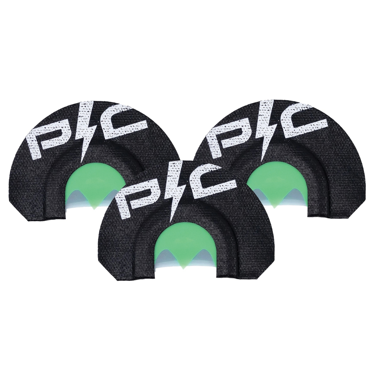 Power Calls Beau Brooks Signature Batwing Diaphragm Call, Black/Green Pack of 3 - Power Calls