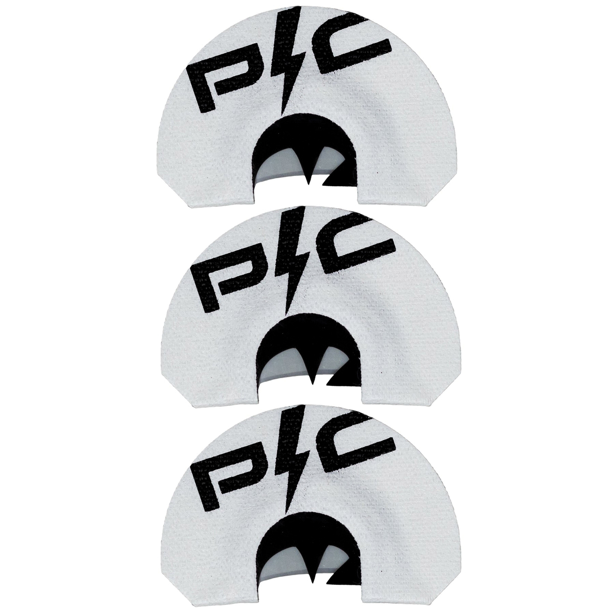 Power Calls Beau Brooks Signature Mockingbird Diaphragm Call, Black/White Pack of 3 - Power Calls