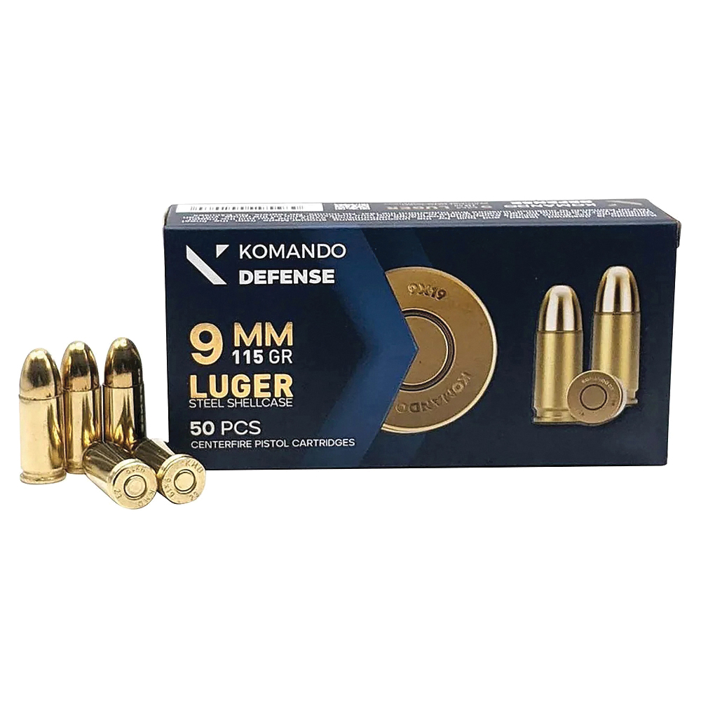 Dickinson 9mm 115 gr FMJ 50rds