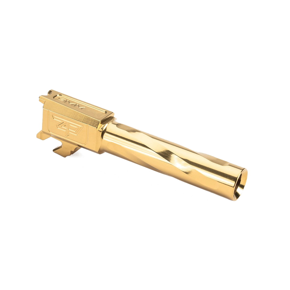 Zaffiri Precision Barrel Fits Springfield Armory Hellcat Pro, Gold - Zaffiri Precision