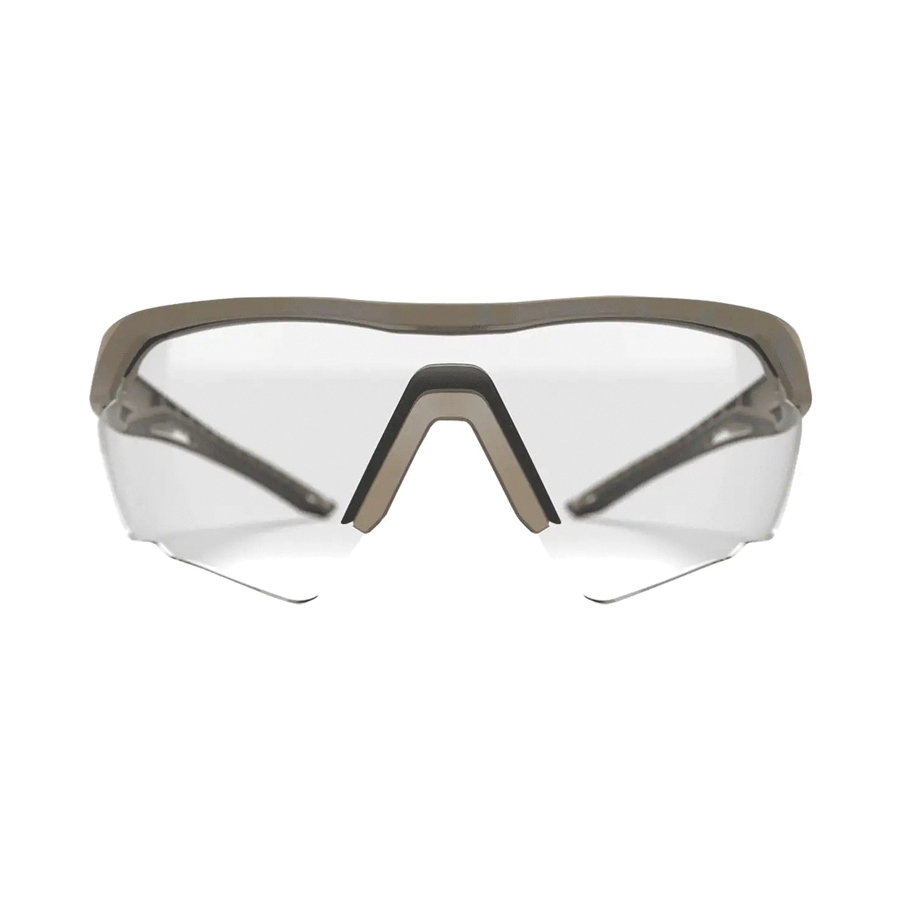 Glock Crossover Tactical Glasses, Desert Tan/Clear - Glock