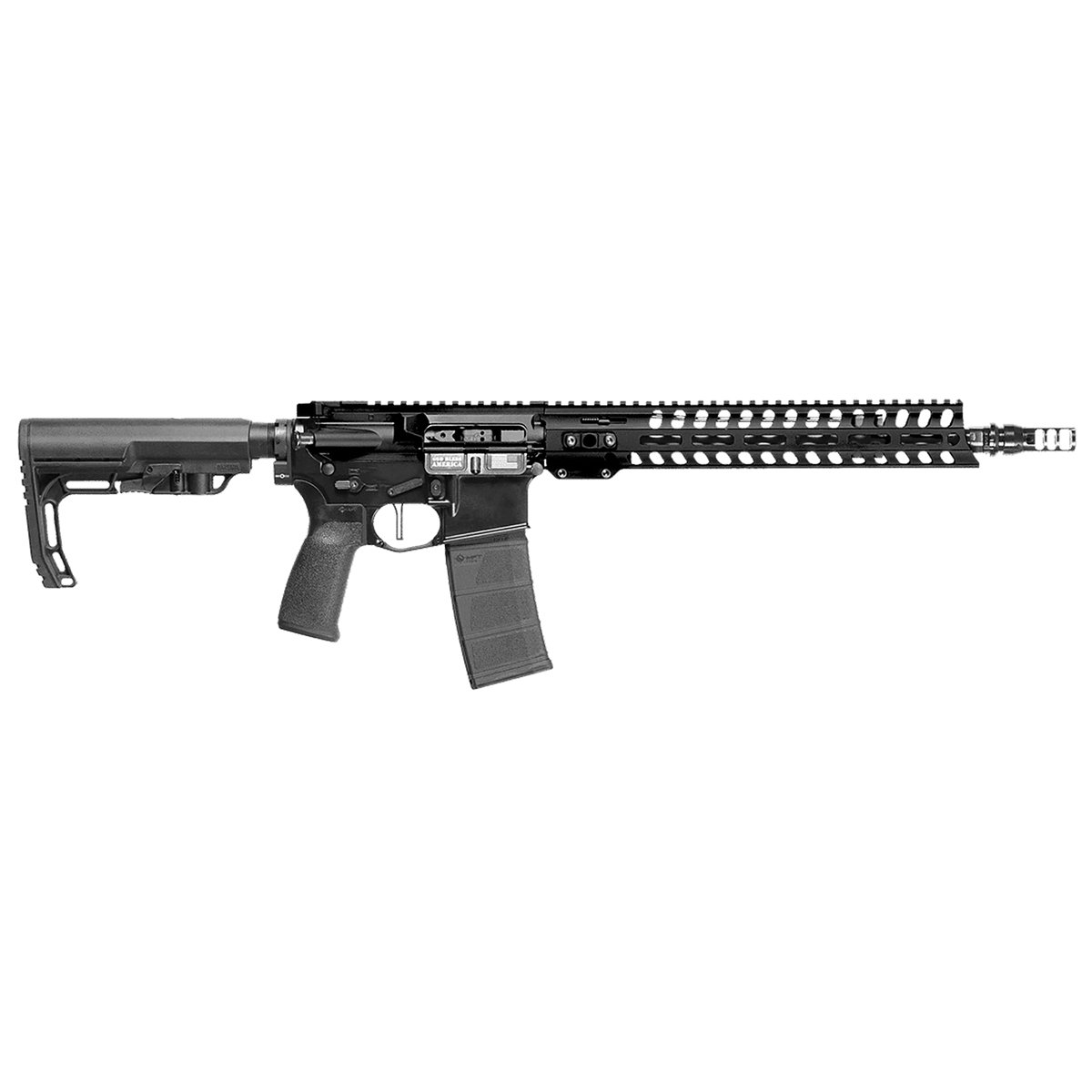 POF-USA Minuteman .300 AAC Blackout Semi-Auto, Black - Pof-Usa