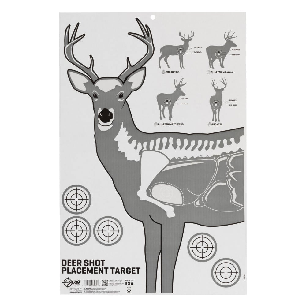 EZ Aim Deer Vitals Corrugated Target - Ez Aim