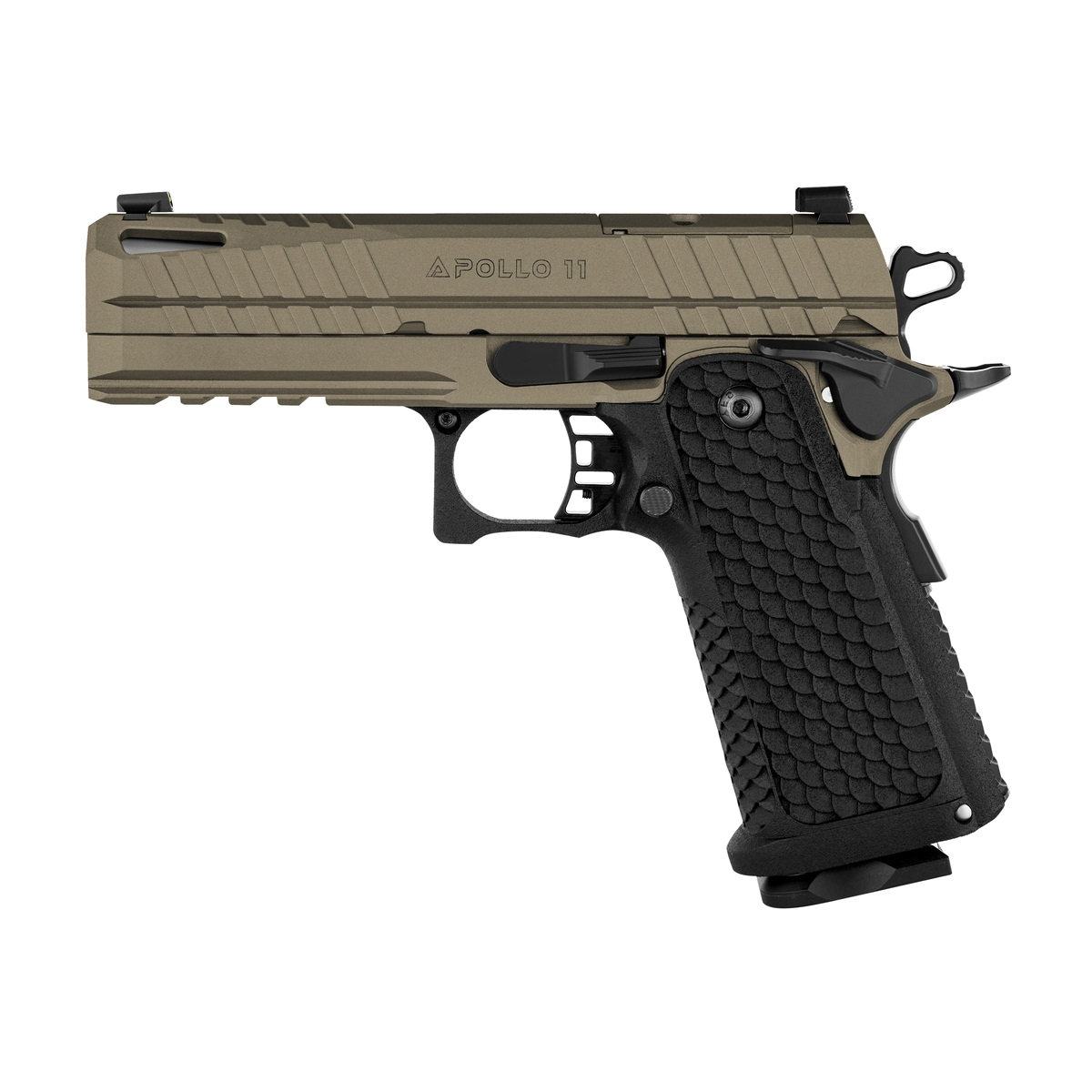 Live Free Armory Apollo 11 Compact 9mm 4.15" 17rds, Elite Flat Dark Earth - Live Free Armory