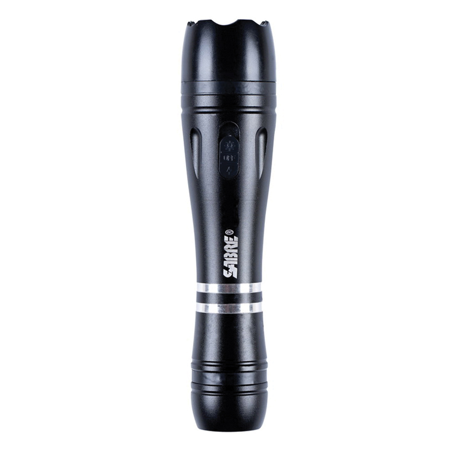 Sabre AKA Security Equipment Corp 2.517 uC Maximum Strength Tactical Stun Gun w/ LED Flashlight and Holster - S-3000SF - Sabre Aka Security Equipment Corp
