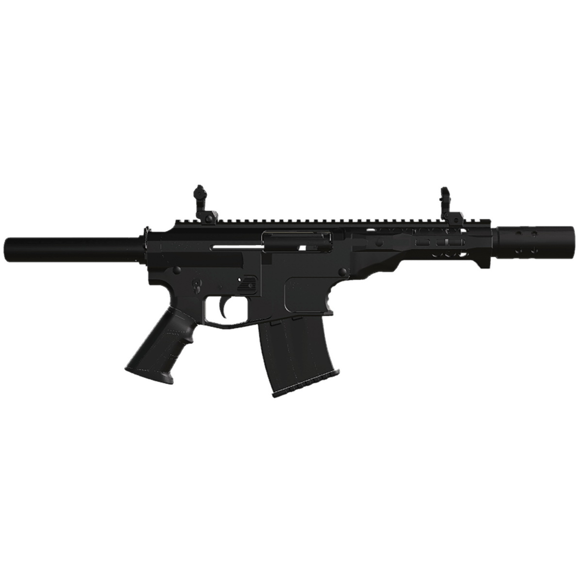 Derya Namlu DY12 12 Gauge 11" Semi-Auto, Black - Derya