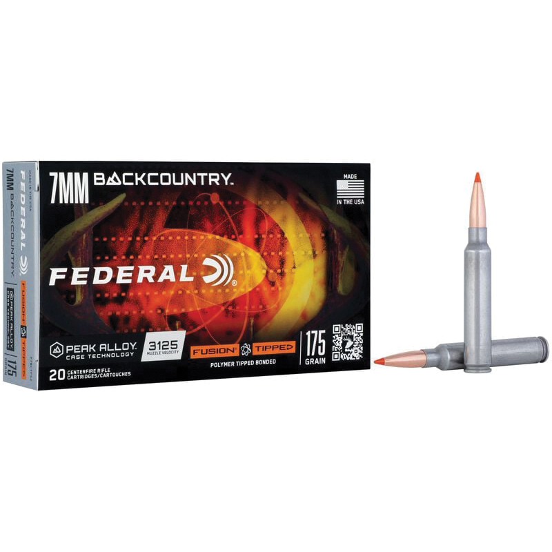Federal Fusion 7mm Backcountry 175 gr PT 20rds - Federal