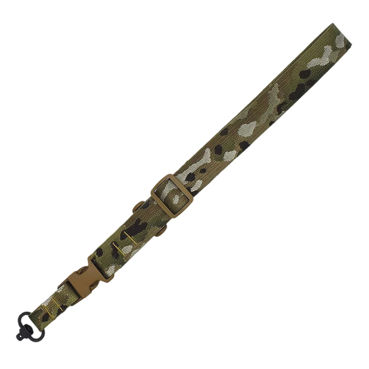 TAC Shield CQB Quick Detach Push Button Single-Point Sling 1.50", Multicam - Tac Shield