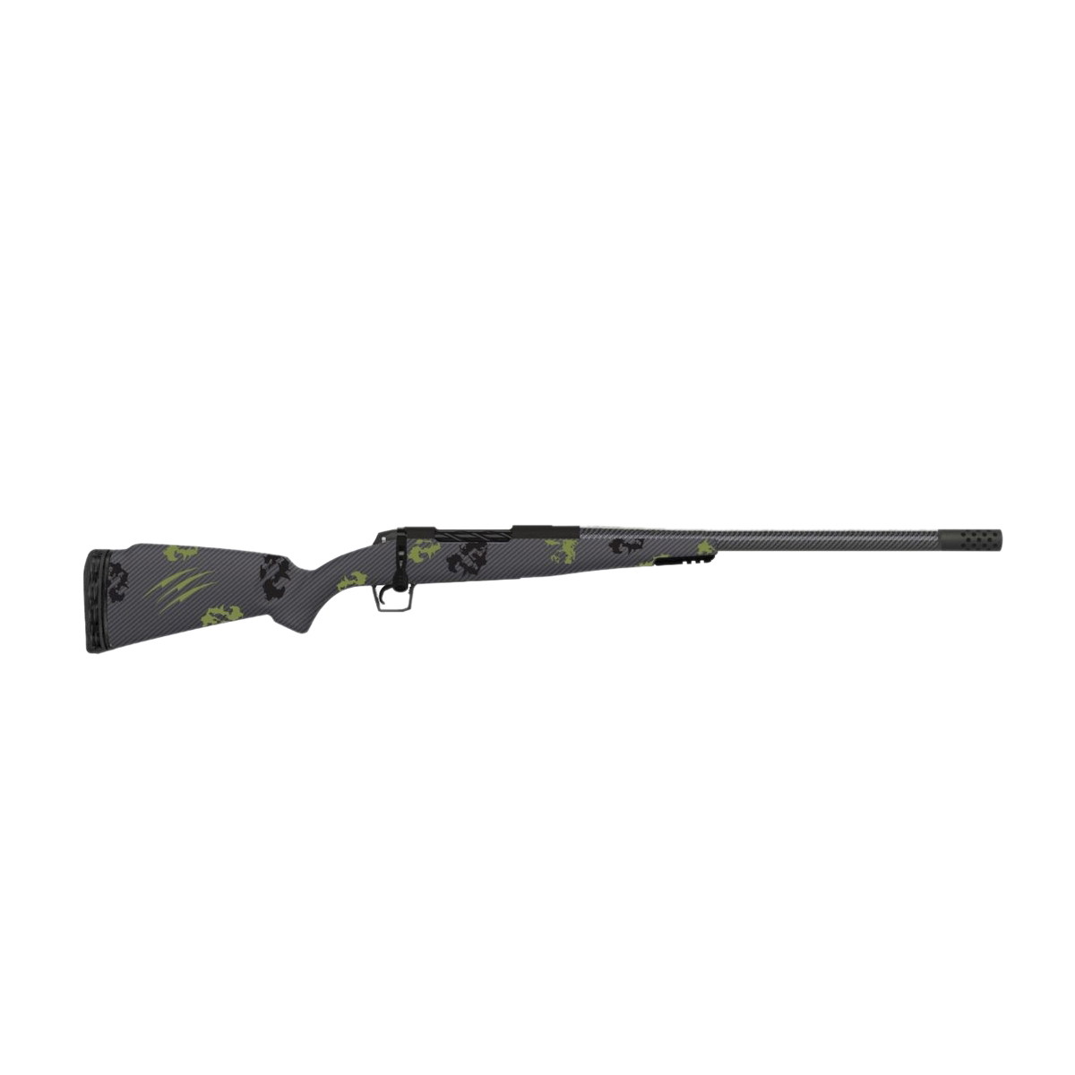 Fierce Firearms Carbon Rogue 7mm Backcountry 20" Bolt Action, Forest Camouflage - Fierce Firearms