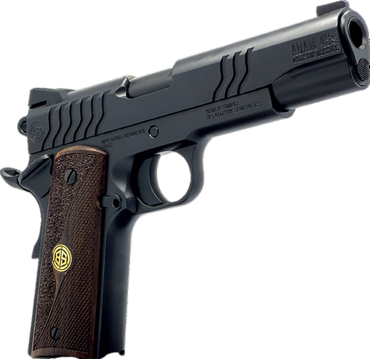 Dickinson 1911 Adam 45acp 5" 9rds, Shiny Black - DCKSN45BS - Dickinson