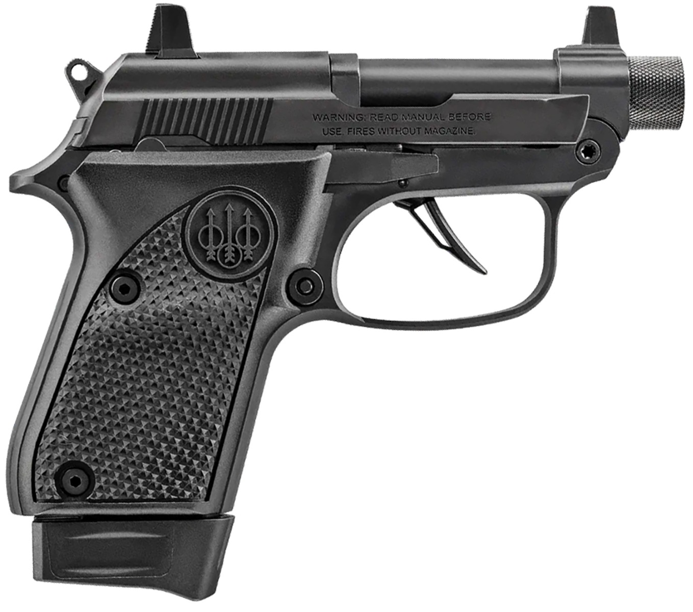 Beretta 20X Bobcat 2.8" .22lr 8rd Pistol, Black - J20X22R8TB - Beretta