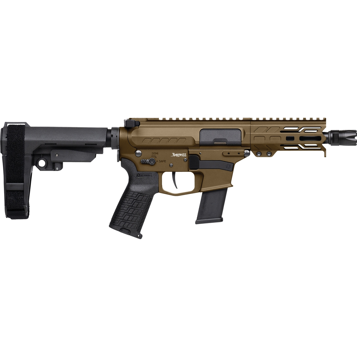 CMMG Banshee FE MKG .45 ACP 5", Midnight Bronze - Cmmg