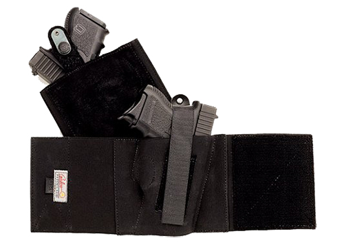 Galco COP Ankle Band Medium Right Hand Concealable Holster, Black - CAB2M - Galco