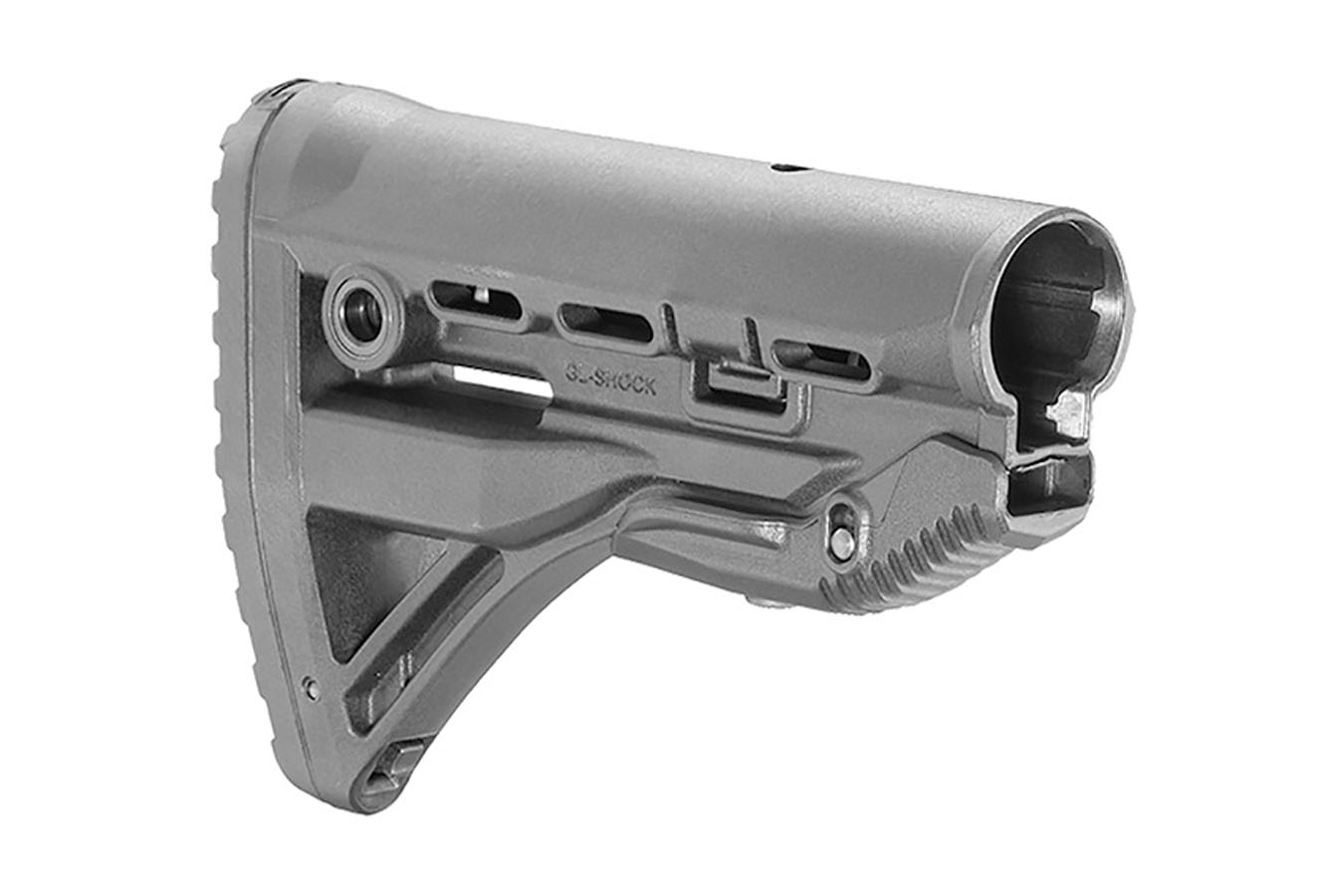 FAB Defense AR-15 Shock Absorbing Buttstock, Black - GL-SHOCK - Fab Defense