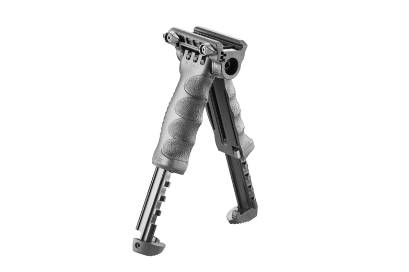 FAB Defense T-POD G2 Qucik Release Foregrip with Bipod, Black - T-POD-GR-QR - Fab Defense