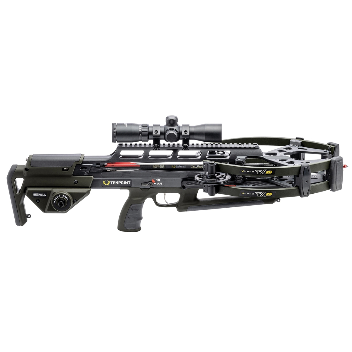 TenPoint TX 28 28" x 11" Crossbow, Moss Green - Tenpoint Archery