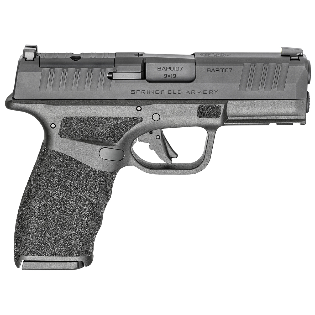 Springfield Armory Hellcat Pro OSP Gear Up 25 9mm 3.70" 10rds, Black - Springfield Armory