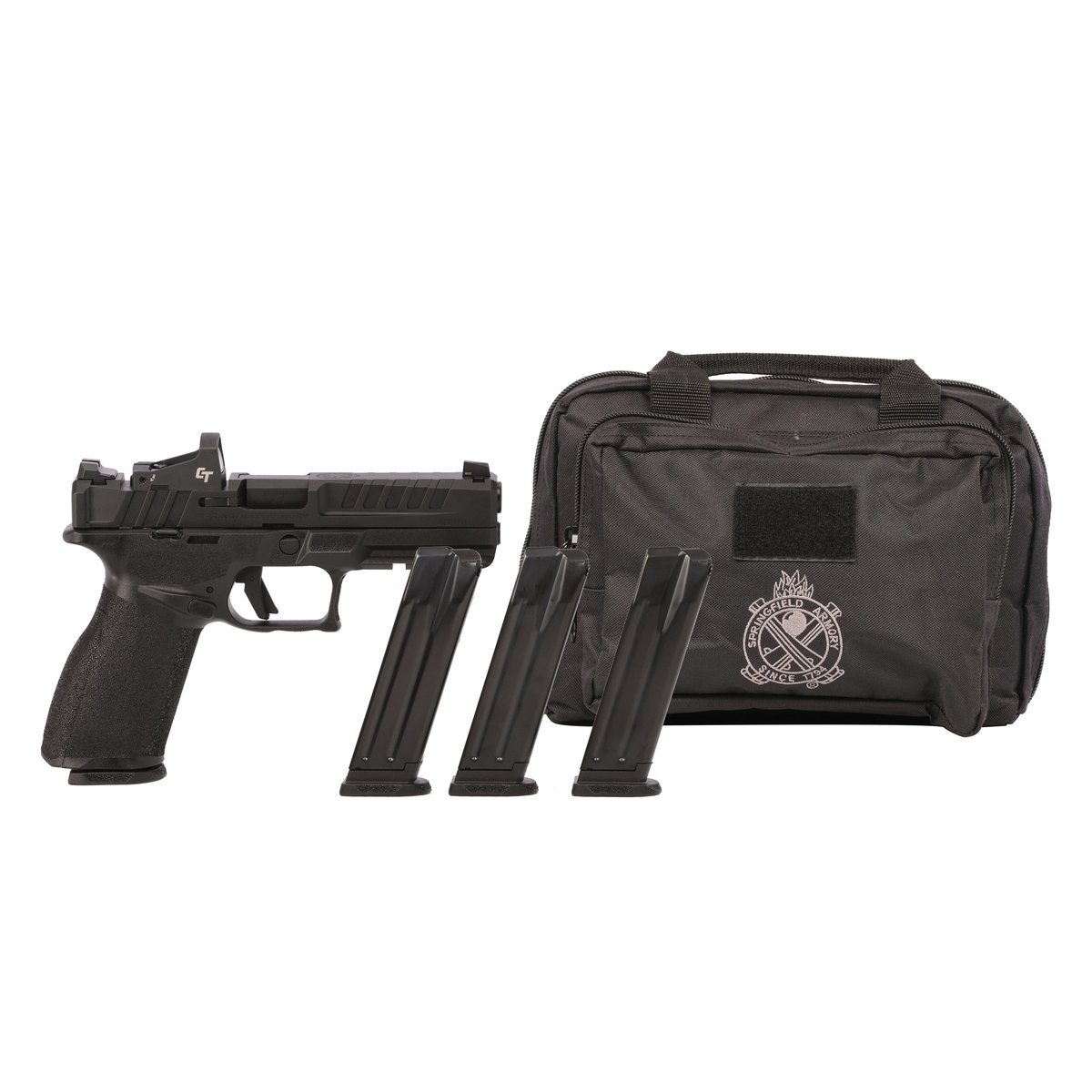 Springfield Armory Echelon Gear Up 25 9mm 4.50" 15rds, Black - Springfield Armory
