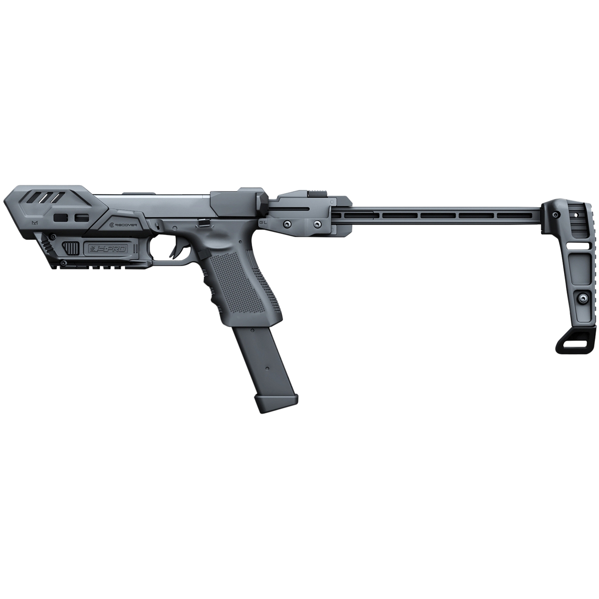 Recover Tactical S-Pro Basic Conversion Kit Fits Glock G17/G19/G19X/G24/G25, Black - Recover Tactical