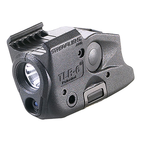 Streamlight TLR-6 Tactical Light Rail Mount with Red Aiming Laser - 69284 - Streamlight