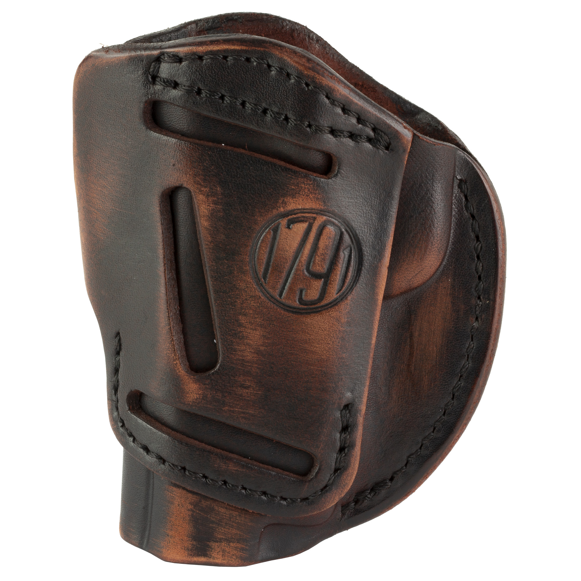 1791 4 Way Size 1 IWB/OWB Holster, fits Slim 3"-4" Pistols, Vintage Leather, Right Hand - 4WH1VTGR - 1791 Gunleather